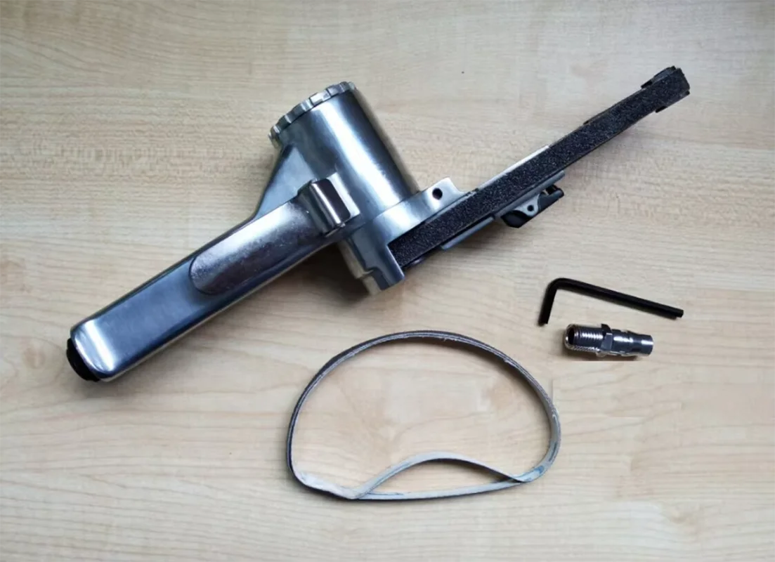 

10mm*330mm air belt sander pneumatic belt sander