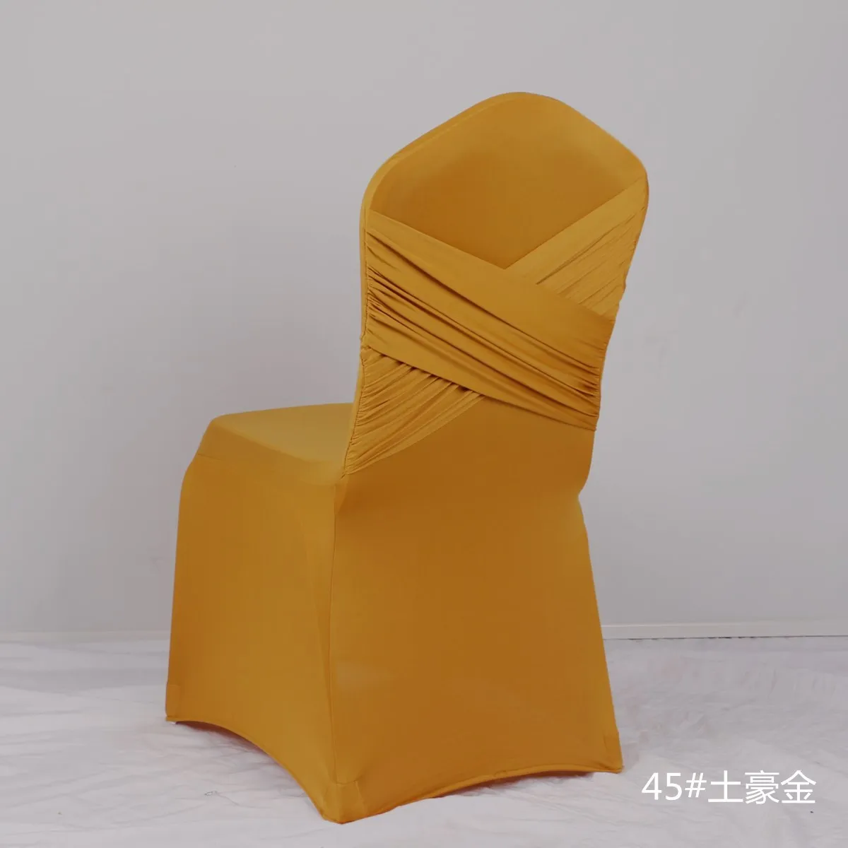 100PCS New Design Universal Cloth Stretch Spandex Chair Covers Wedding Party Hotel Banquet Supply Decoration