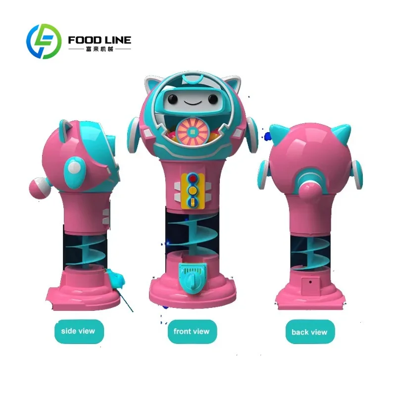 Customized coin operated gacha vending machine durable capsule toy dispenser for children arcade bulk wholesale