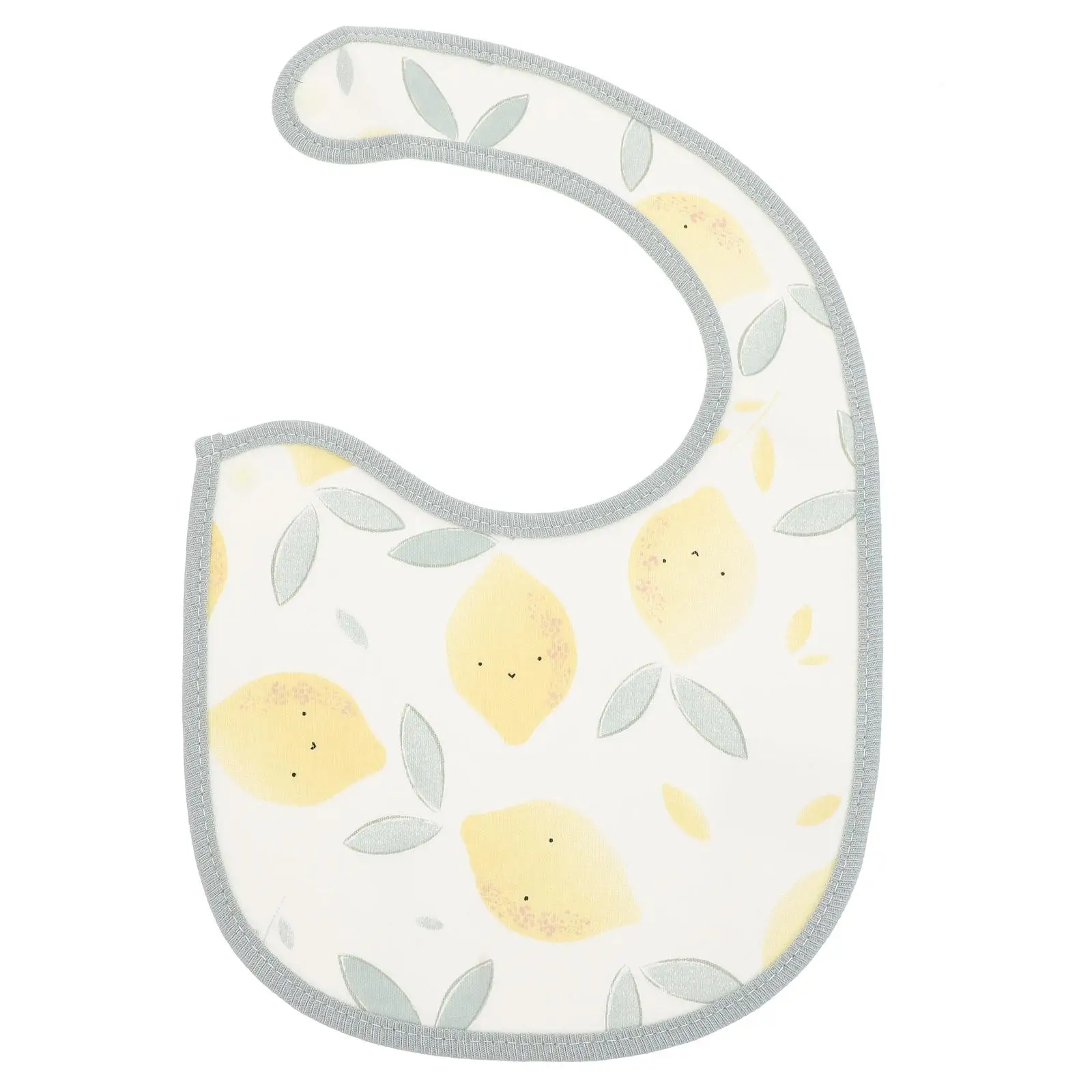 

Waterproof Bibs Cotton Saliva Towels Baby Drool Teething Infant Yellow Absorbent Toddler Ground Play Workout Skin Friendly Child