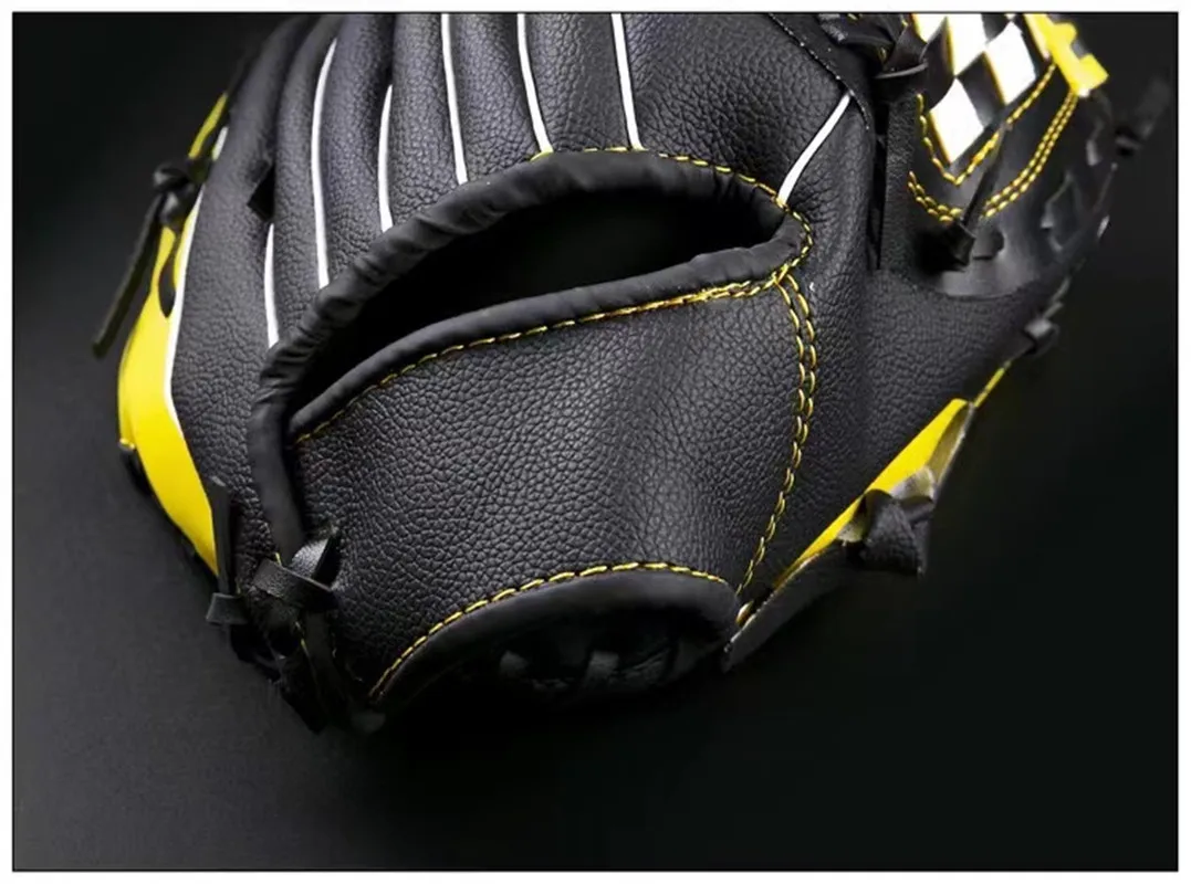 1Pcs Baseball Gloves Softball Practice Equipment Size 9.5/10.5/11.5/12.5 Left Hand For Kids/Adults Man Woman Outdoor Training