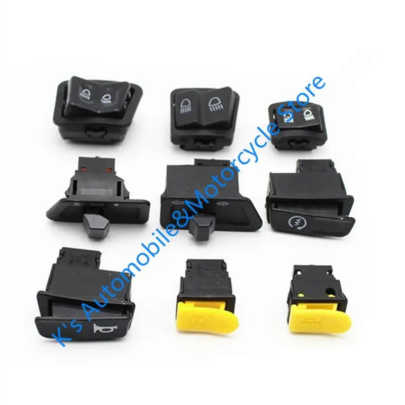 

Q39F 2-pin Start Switch Button Starter Switch for Scooter Moped Go-Kart GY6 80 139QMB for Tank 50 Taotao Funny