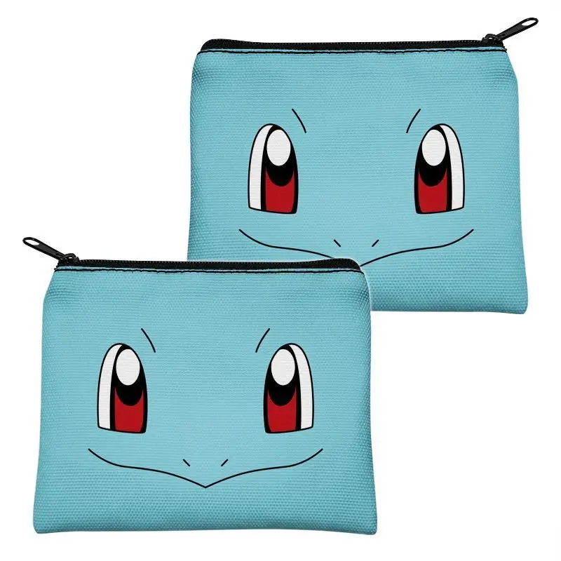 Pokémon anime peripherals Pikachu Gengar Charmander Squirtle cartoon cute small coin purse as a gift for friends view 3