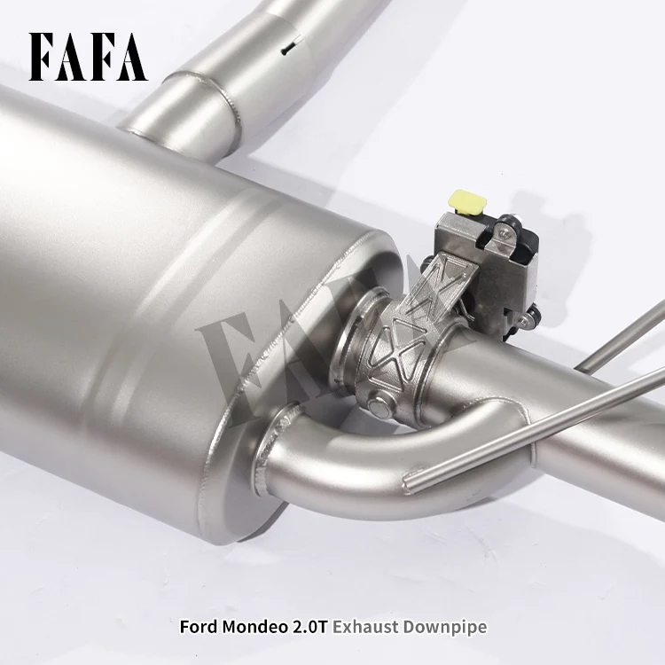 For  Mondeo 2.0T Exhaust System Mid-tail High-performance Electric Valve Cat Back Exhaust Pipe Muffler - view 4