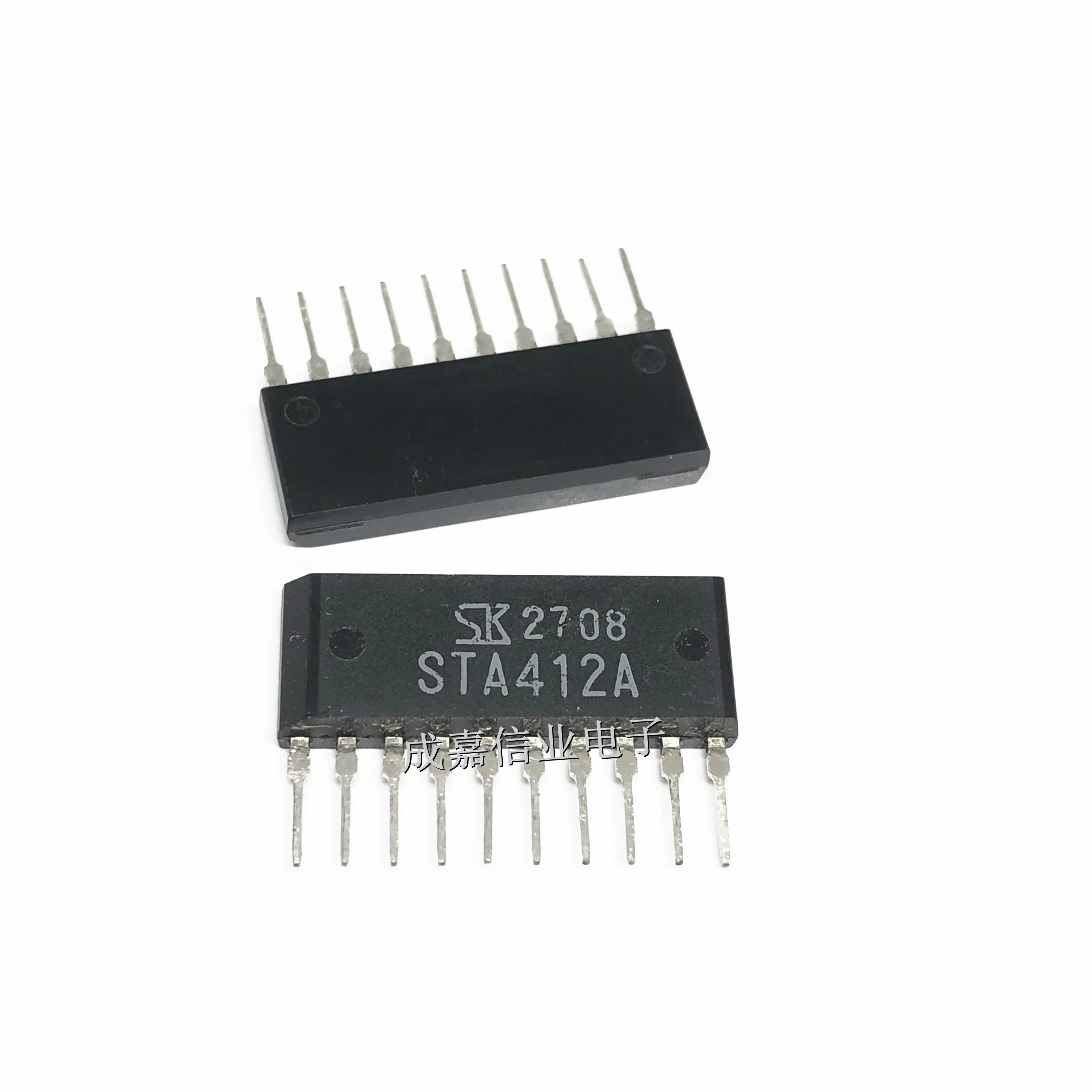 

10pcs/Lot STA412A SIP-10 NPN Triple Diffusion Darlington Transistor Array 60V 3A