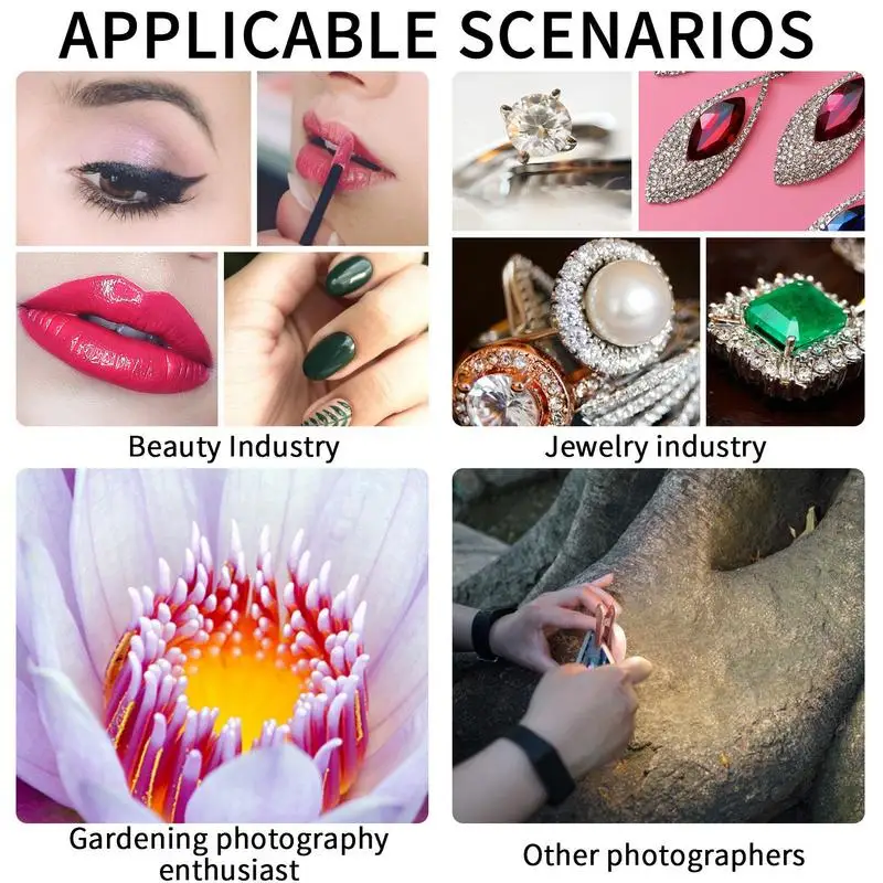 جديد الهاتف المحمول ملء الضوء 15X عدسة ماكرو المحمولة Selfie LED حلقة الضوء آيفون الهاتف الذكي العالمي حلقة كليب الضوء