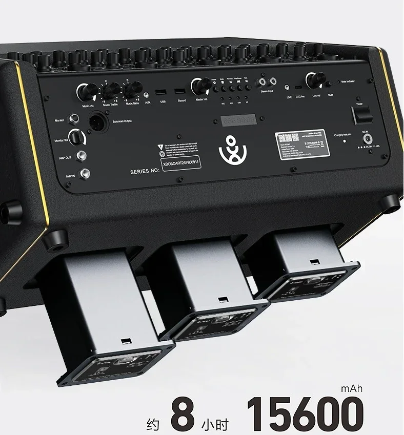 2026 XDOBO Artist Pro 600 وات مزدوج 8 بوصة مكبرات صوت للمسرح لكنيسة PA/DJ