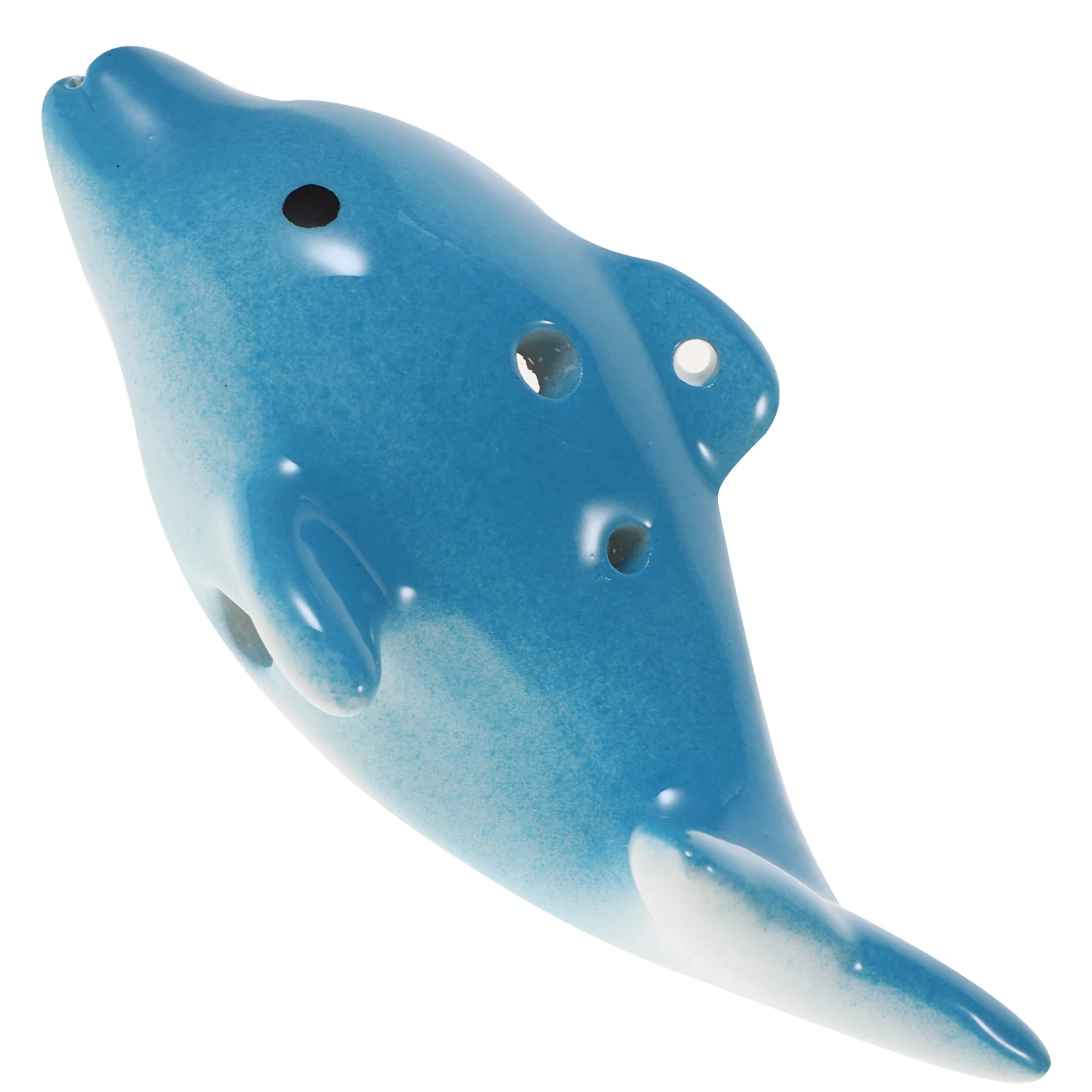 

Dolphin Ocarina Plastic Portable Hole Kids for Beginners Ceramics Small Instrument Instruments Child