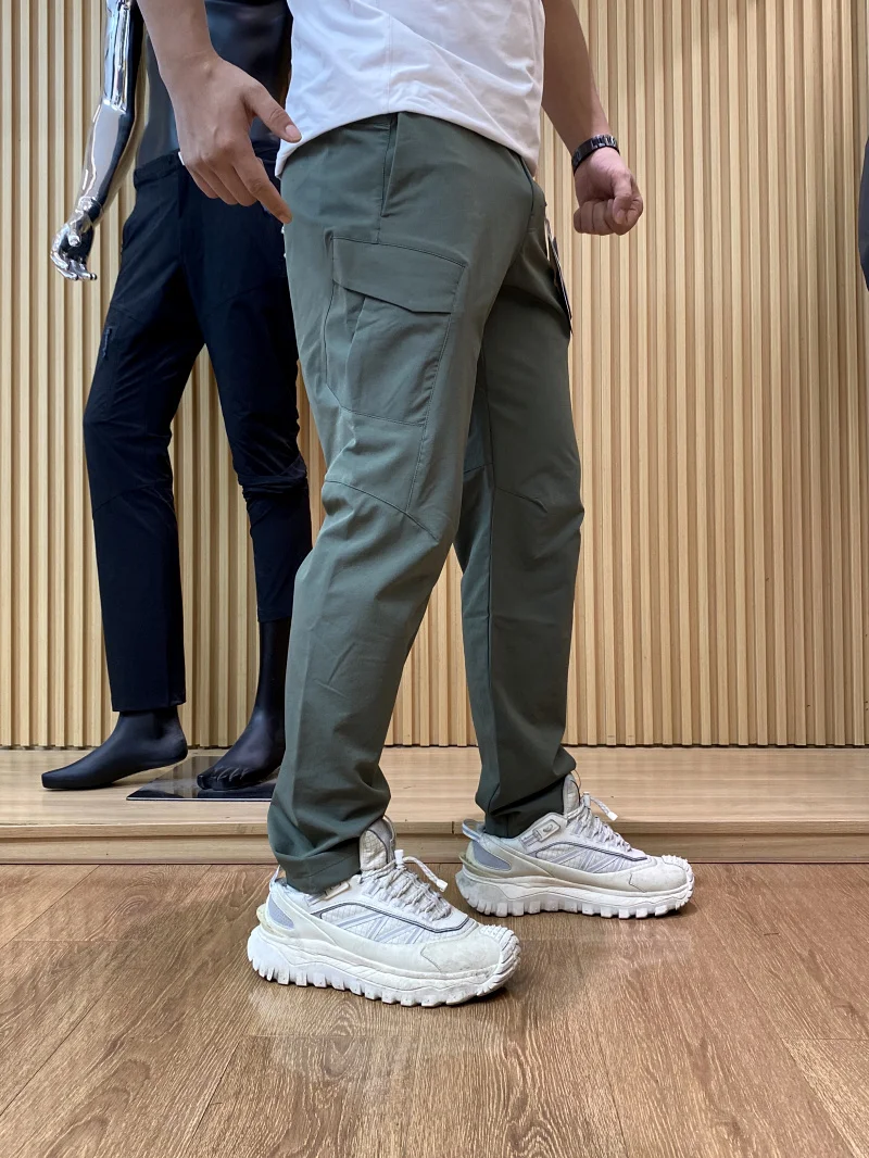 Cloud Feeling Lightweight High Sun Protection 3D Cut Waterproof Breathable Men's Workwear Multi ket Soft ell Casual Pants