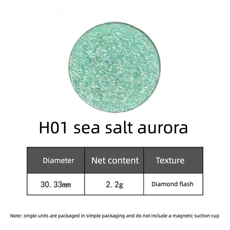 

Flower Collection · Single-color Eyeshadow Set With Magnetic Color Pearls For Dazzling Shimmer, Contouring, Highlighting, And