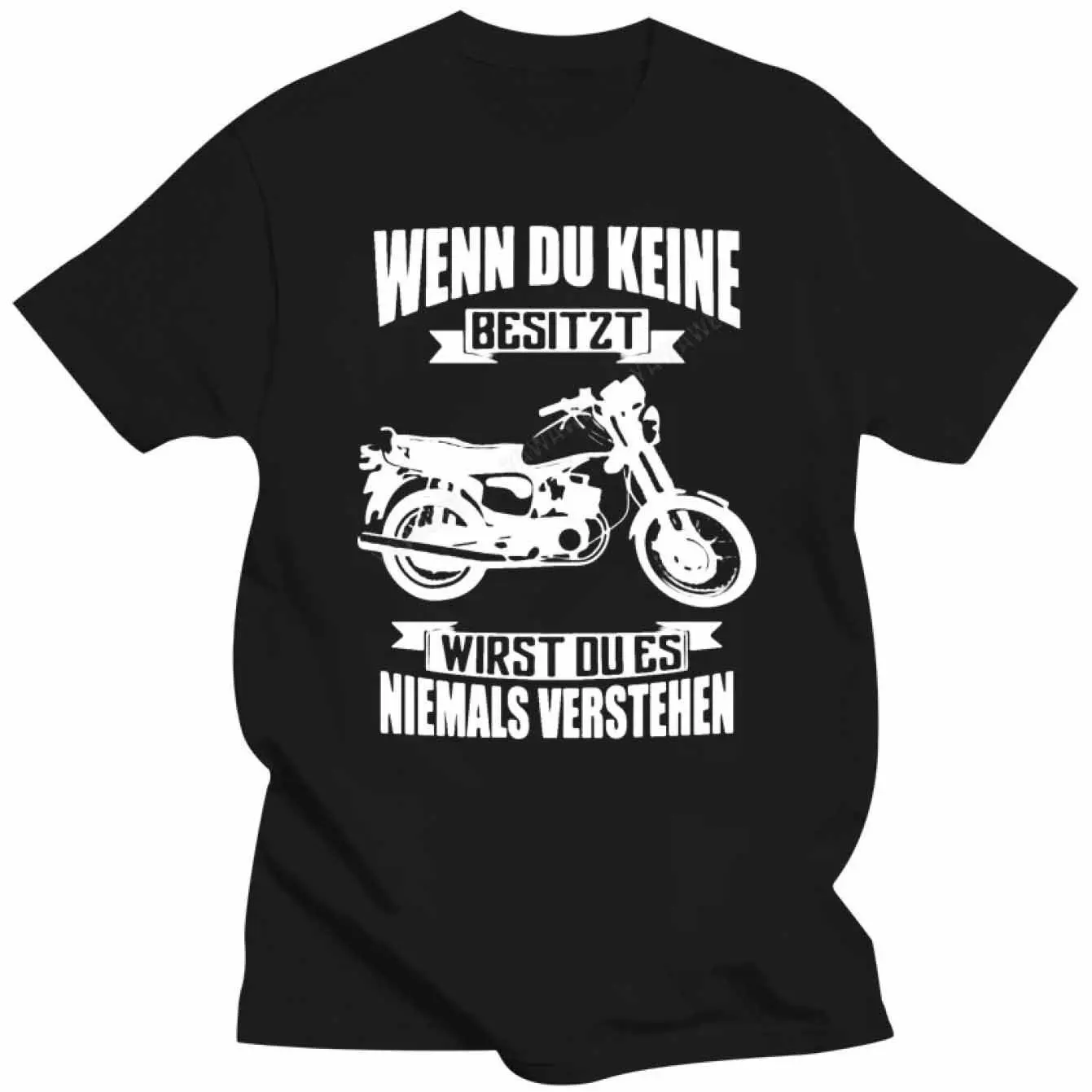 Camiseta If You Don't Own MZ ETZ, regalo para motocicleta Simson, camisetas con estampado Schwalbe DDR, camiseta de estilo informal para hombre
