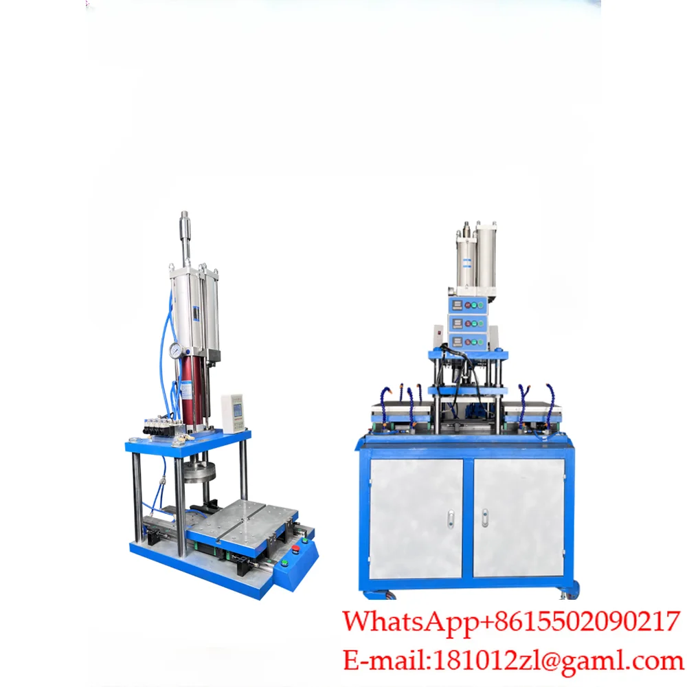 Pneumatic punching machine riveting punching double four-column bending broken bearing pressed into forming printing plaster