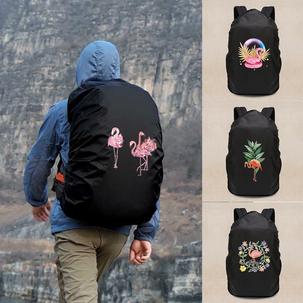 Simple Nylon Backpack Rain Cover Practical Travel Accessories Fit for 20L‑70L Backpack for Outdoor Hiking Use