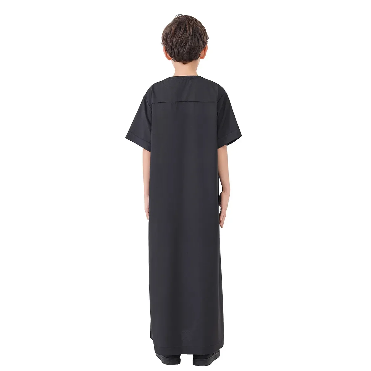 Ragazzi Medio Oriente Tradizionale Thobe Caftano Ramadan Musulmano Arabo Dubai Malese Abbigliamento per bambini Jubba Thoub Eid Daffah Dishdasha