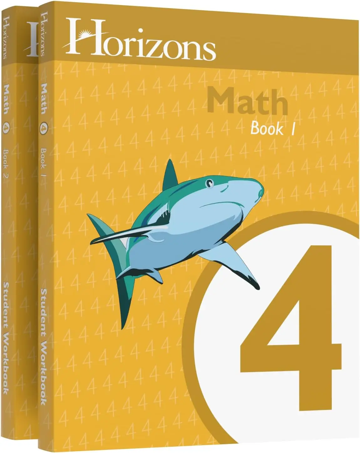 

4th Grade Math: Horizons Student Workbooks 4-1 & 4-2 Set