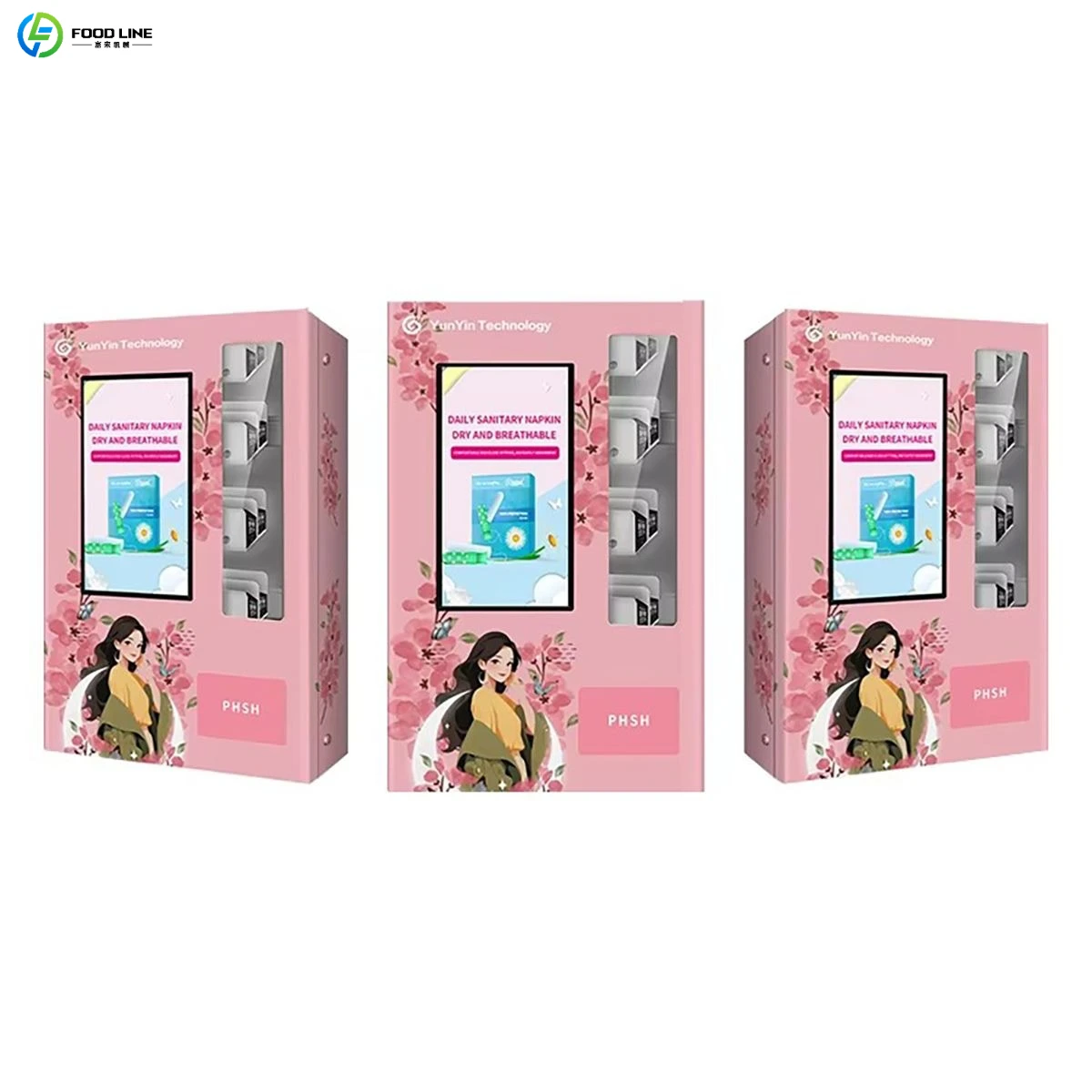 Perfume Vending Machine, Automatic Perfume Sample Dispenser Machine with Advertising Display for Shopping Center Retail Solution