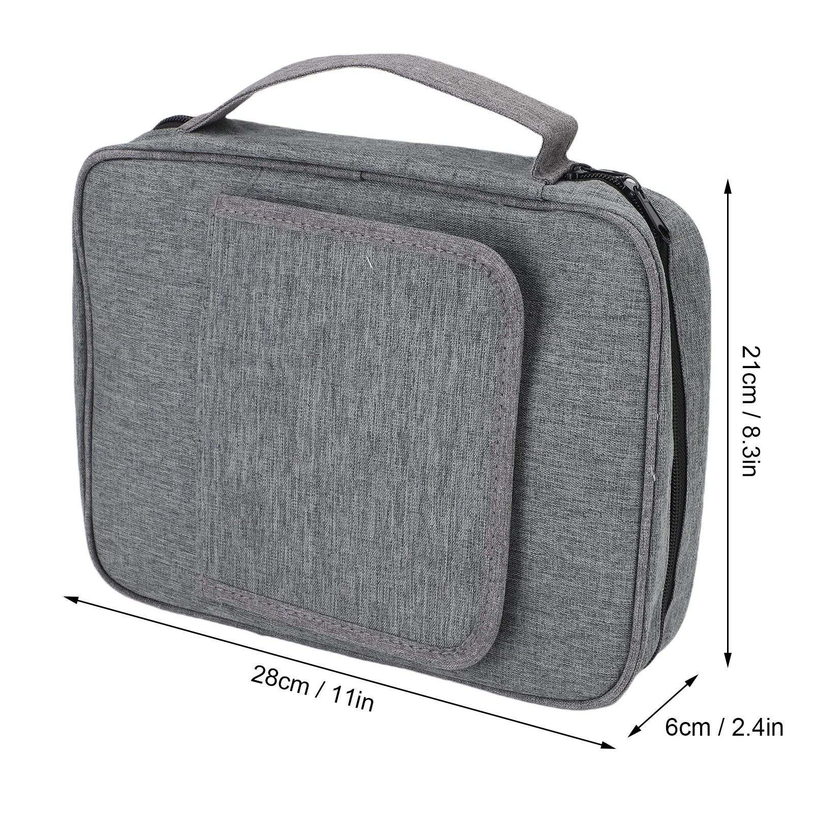 حامل واقي للكتاب المقدس، أربطة مرنة، حامل كتب مقاوم للماء من قماش أكسفورد للكتاب المقدس للكمبيوتر اللوحي