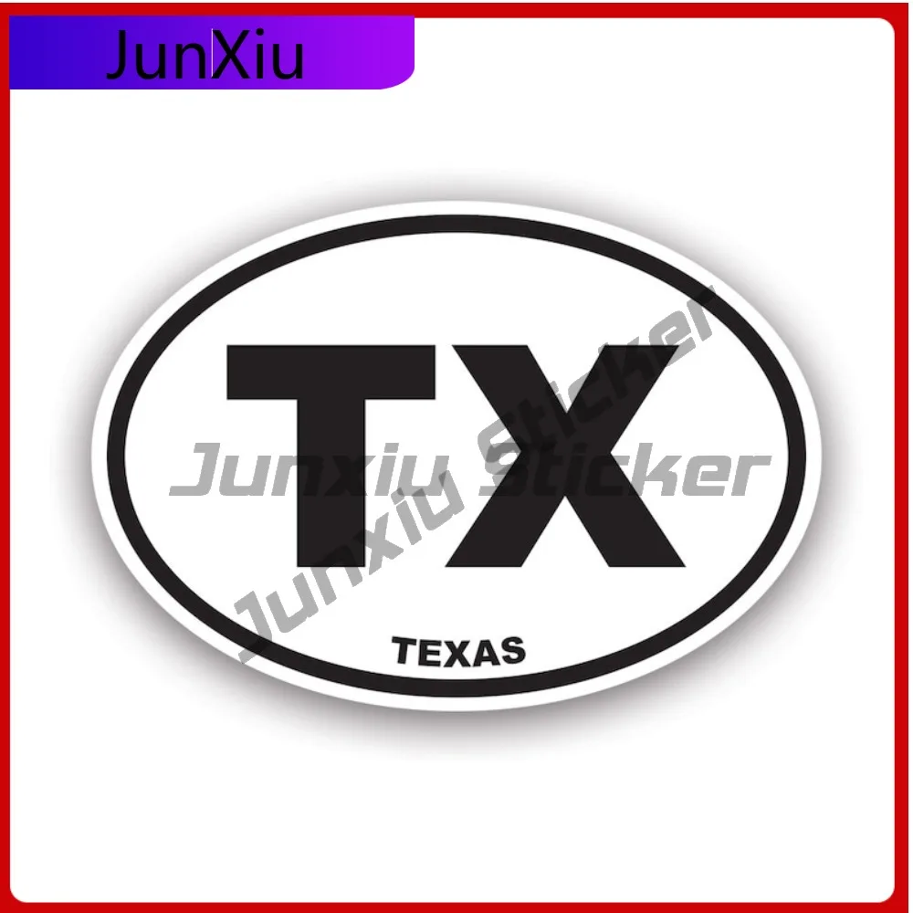 

Texas Euro Oval Sticker Waterproof Outdoor Anime Window Waterproof Vinyl Decal For Motocross Protection Sticker High Quality
