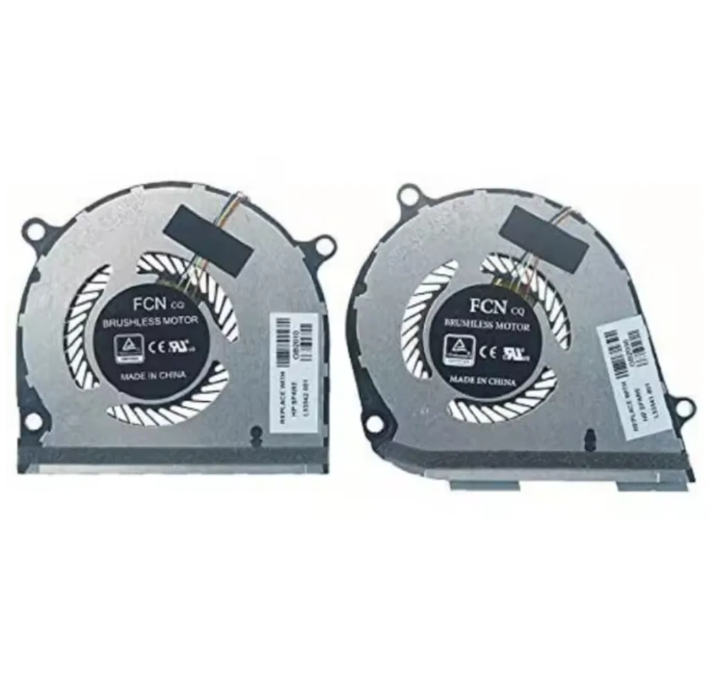 Novo laptop cpu gpu ventilador de refrigeração cooler notebook pc para hp envy x360 15-ds 15-dr L53542-001 L53541-001 TPN-W142 TPN-W143