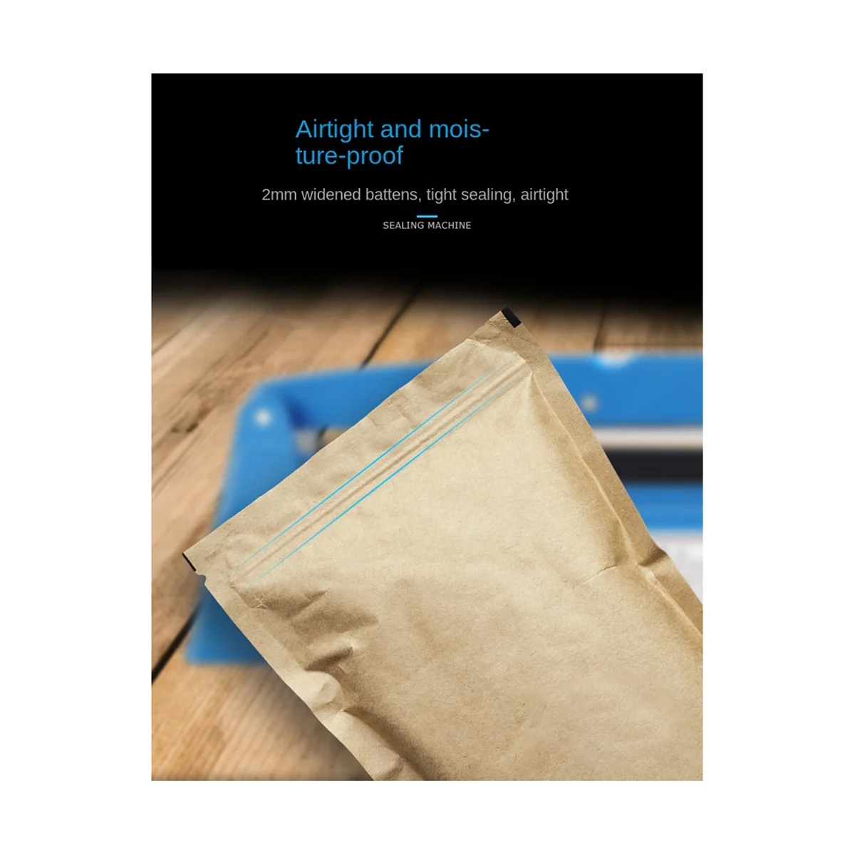 آلة ختم كيس من البلاستيك ، آلة ختم الحرارة المنزلية ، فيلم من البلاستيك