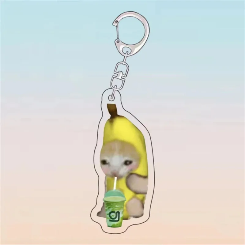 Fashionable Key Chain Popular Welcome Gift Noteworthy Popular Cat Products Creative Gift High-quality Materials Energetic