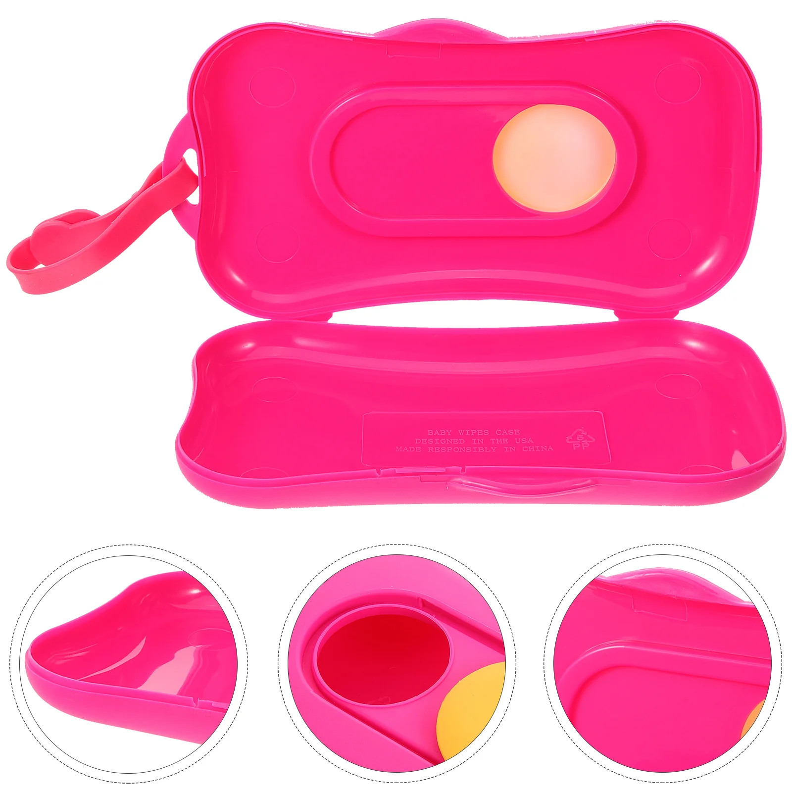 

Portable Wipe Box Holder Case Wipes Storage Boxes Travel Container Dispenser