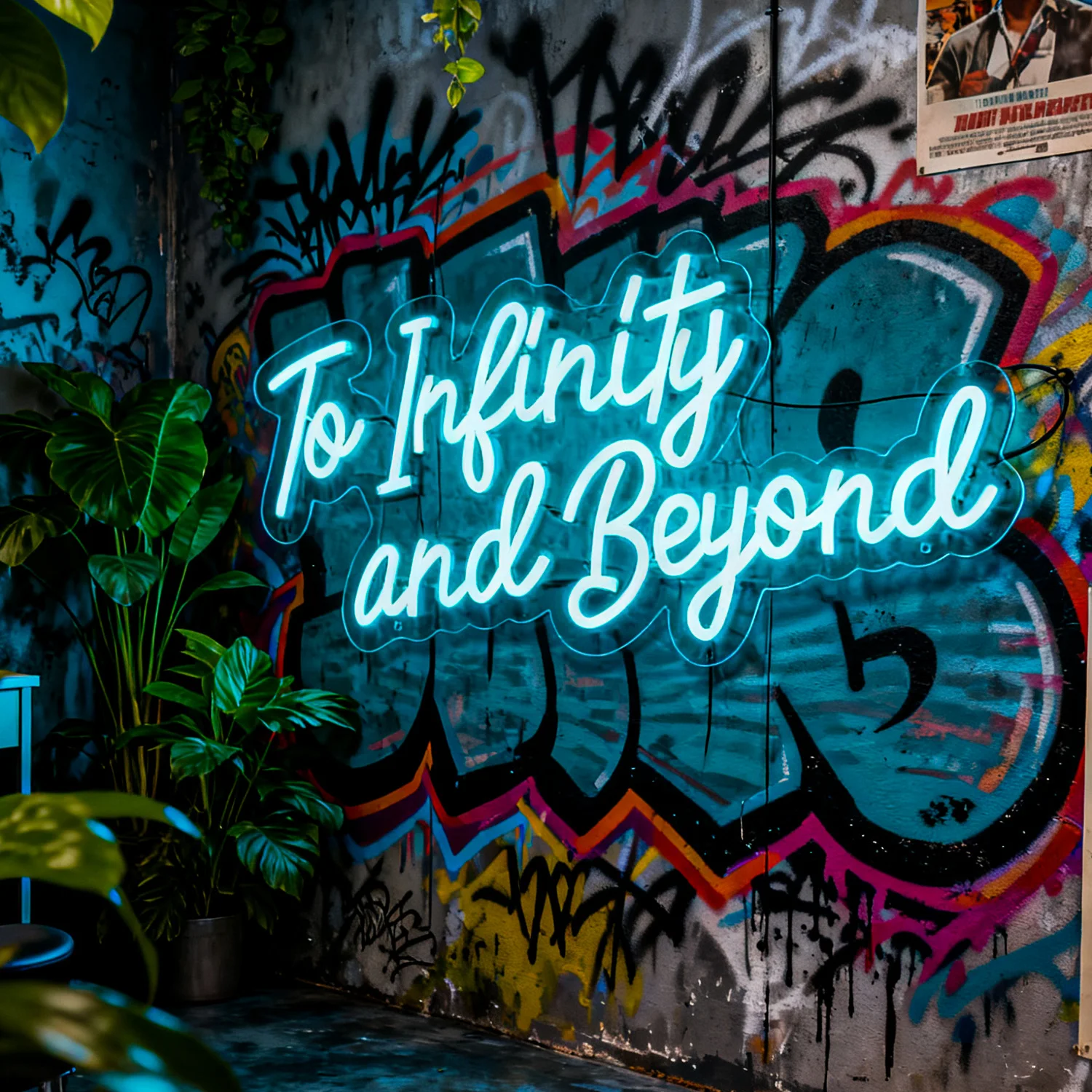 Neon Sign to Infinity And beyo - огляд і ціна Lighting Decor And Beyond