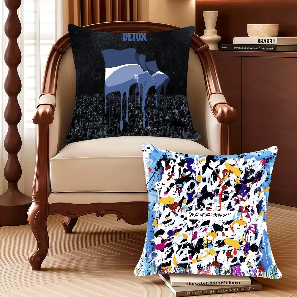 

Band O-ONE OK R-ROCK Detox Pillow Case Decor Protective Covers Comfortable Soft For Sofa Living Room Home Office