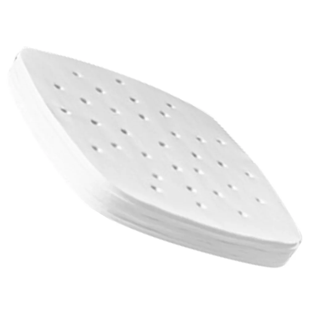 

Perforated Air Fryer Paper Liners Grease Proof Non-Stick Disposable Baking Liner For Oven Sheet Pan Fish Meat Vegetables