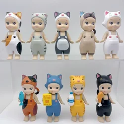 Cat Blind Box Sonny / Angel Cats Life Action Figures Toys Ornaments Dolls Fans Children Gift 1-9pcs/Box