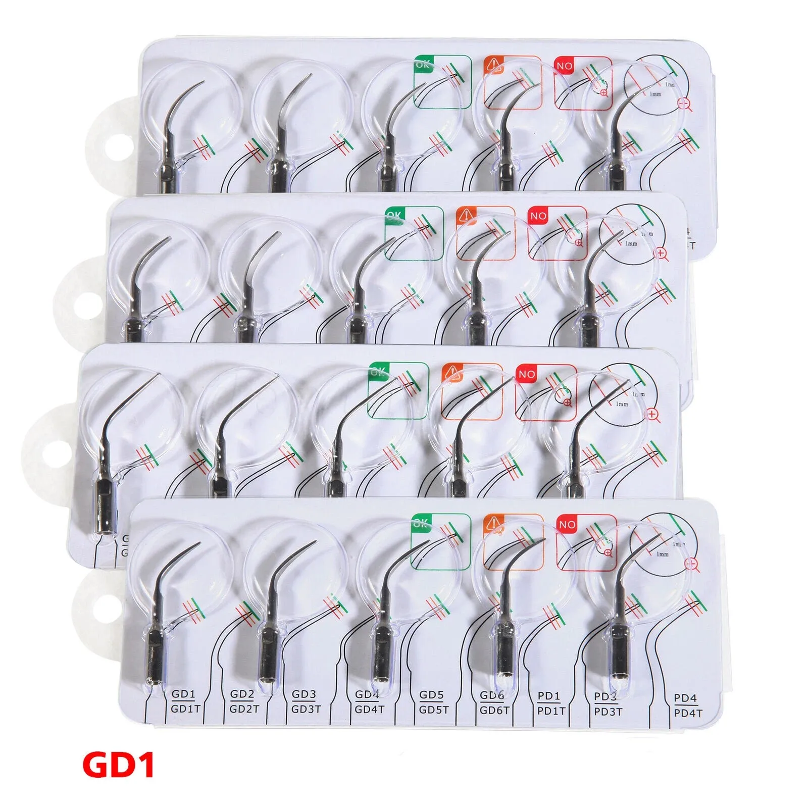 10PCS Dental Scalin…