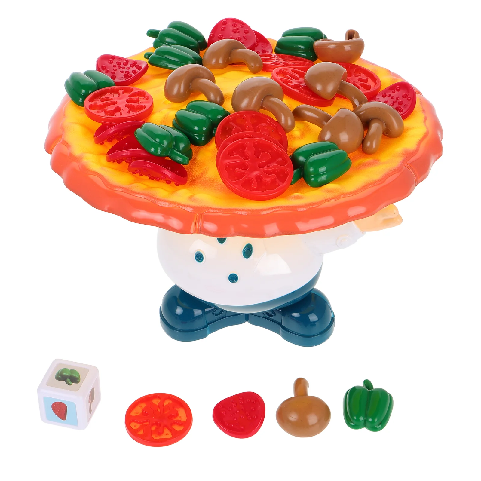 Balance Pizza Game Pile-up Toys Interactive Plaything Balancing Stacking Building Other Educational Lovers