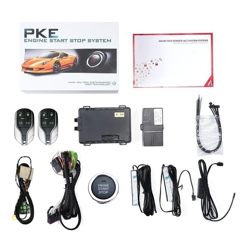 

Add car keyless start stop system for Maserati Granturismo Quattroporte Remote start and comfort entry system APP Mobile Control