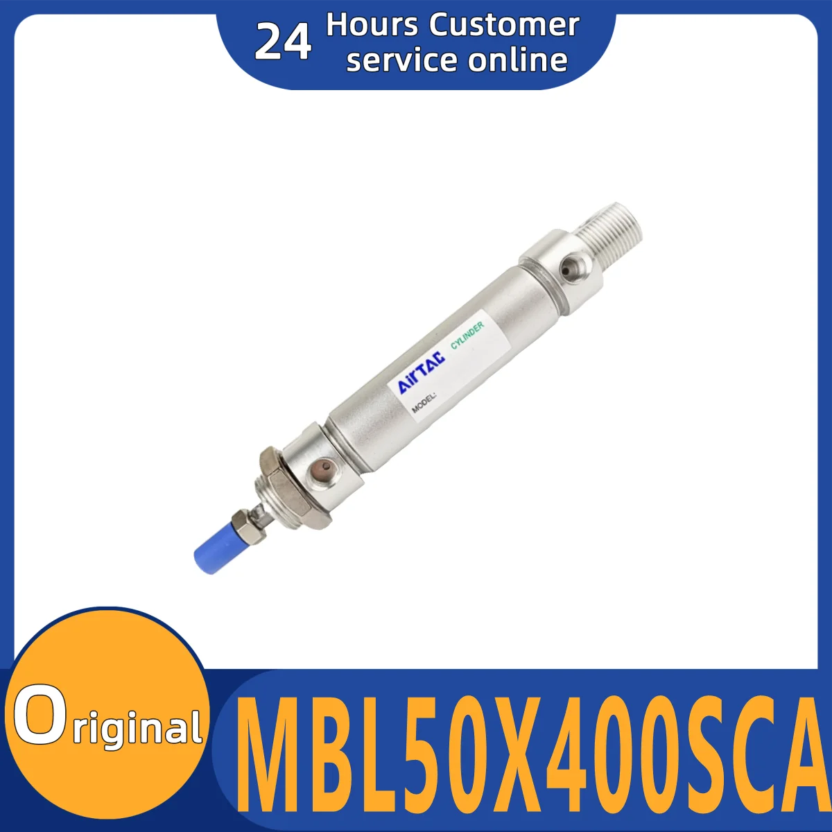 

Brand new original aluminum alloy mini cylinder MBL50X400SCA MBL50X450SCA MBL50X500SCA MBL50X25CA