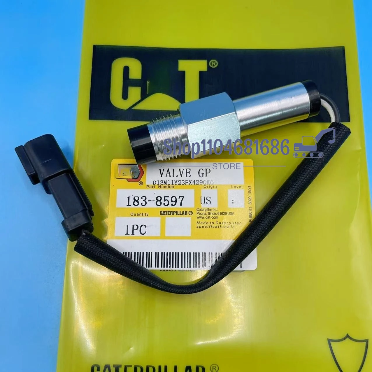

183-8597 Sensor GP-Speed 1838597 for Caterpillar Excavator 784C 785C 785D 797
