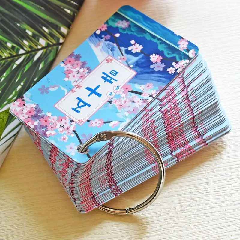 N2 Japanese High-frequency Vocabulary that Must be Memorized Japanese Language Hiragana Katakana Syllabary Learning Pocket Card