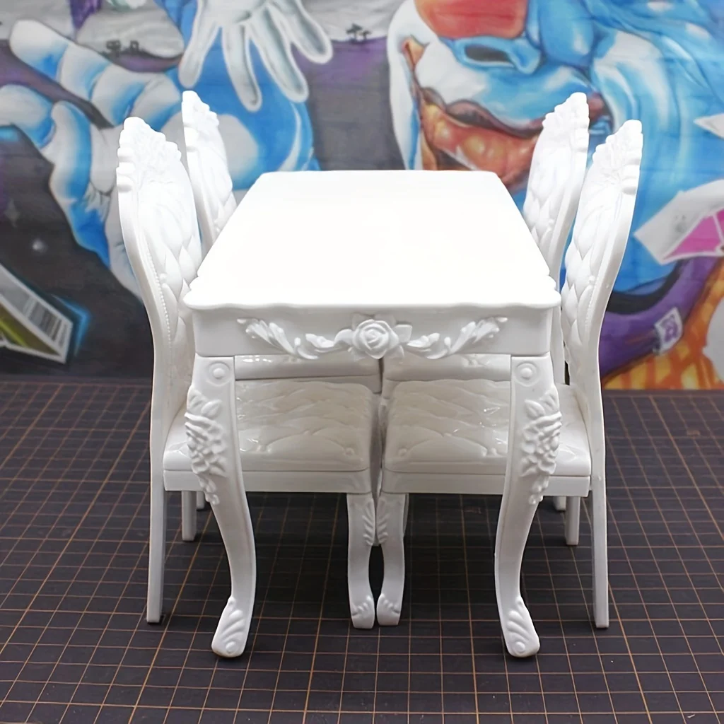 Miniature Small Chair Model, Suitable for Dollhouse Miniature Household Decorative Models.Compact and Unique, with Novel Colors