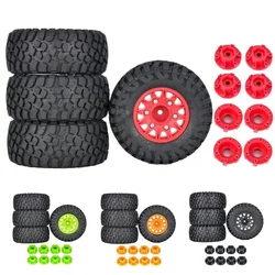 4Pcs 112mm 1/8 1/10 Short Course Truck Tire Tyre with 12mm 14mm 17mm Wheel Hex for Traxxas Slash ARRMA SENTON HSP HPI RC Car