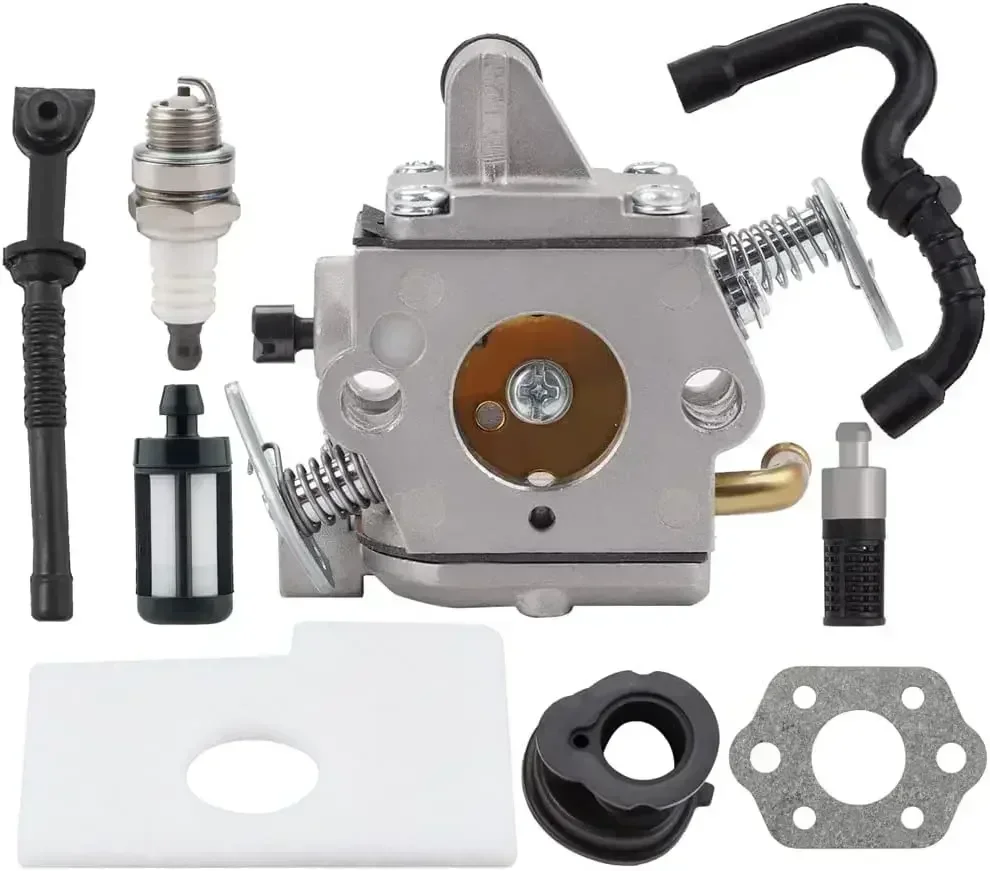 Carburetor for Sthil 017 018 MS 170 MS 180 Chainsaw Parts Replaces C1Q-S57 C1Q-S57A C1Q-S57B 1130-120-0603 & 1130 124 0800