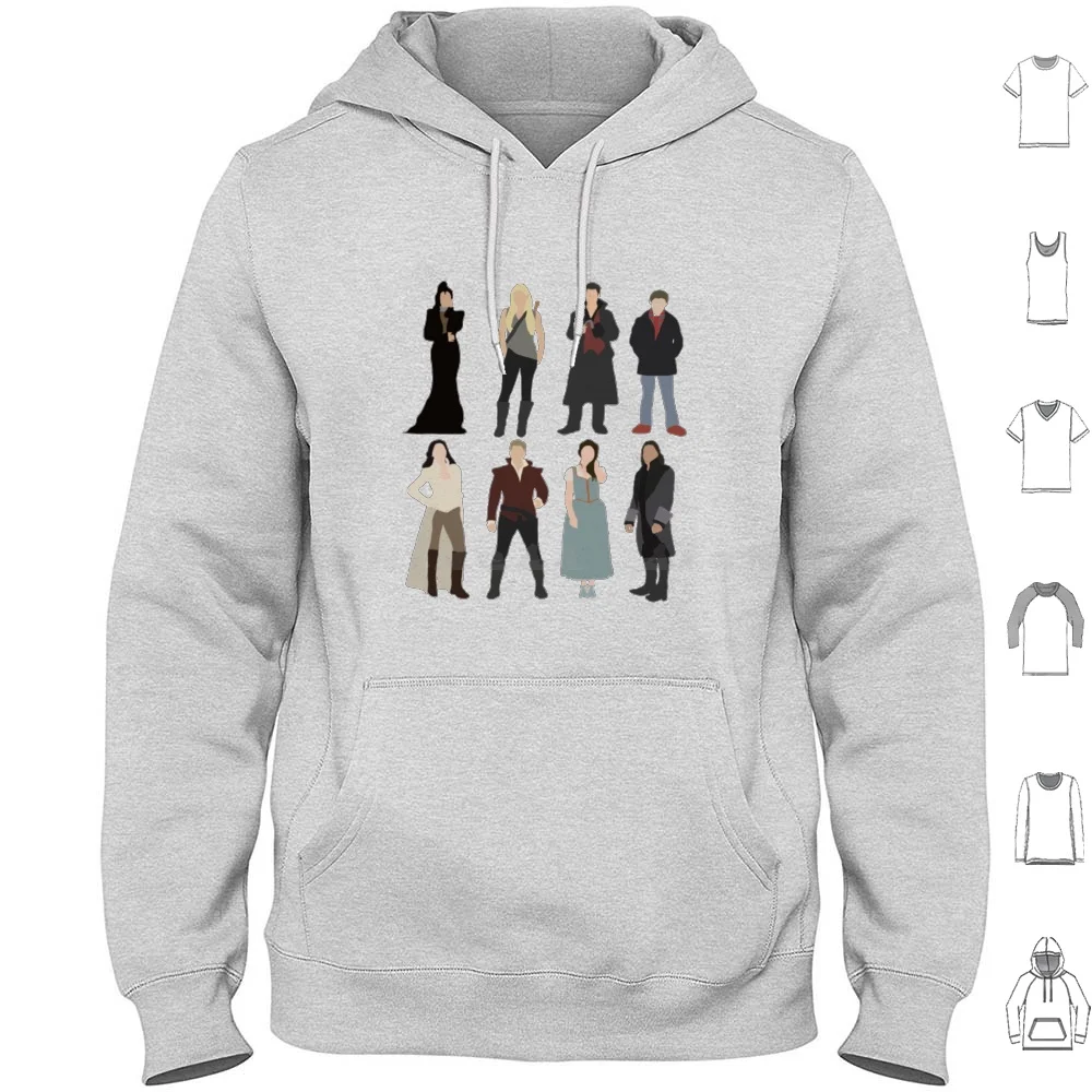 Ouat Main Characters Hoodies Long Sleeve Ouat Once Upon A Time