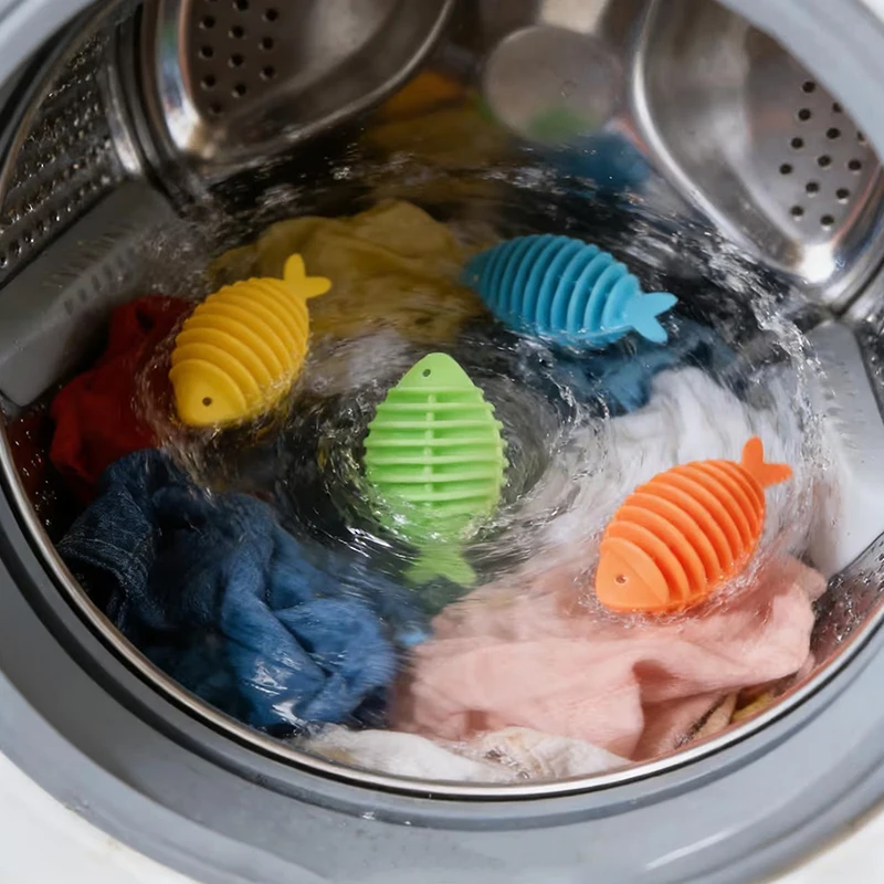 New Sale 5/10/20pcs Little Fish Laundry Balls Prevents Knots