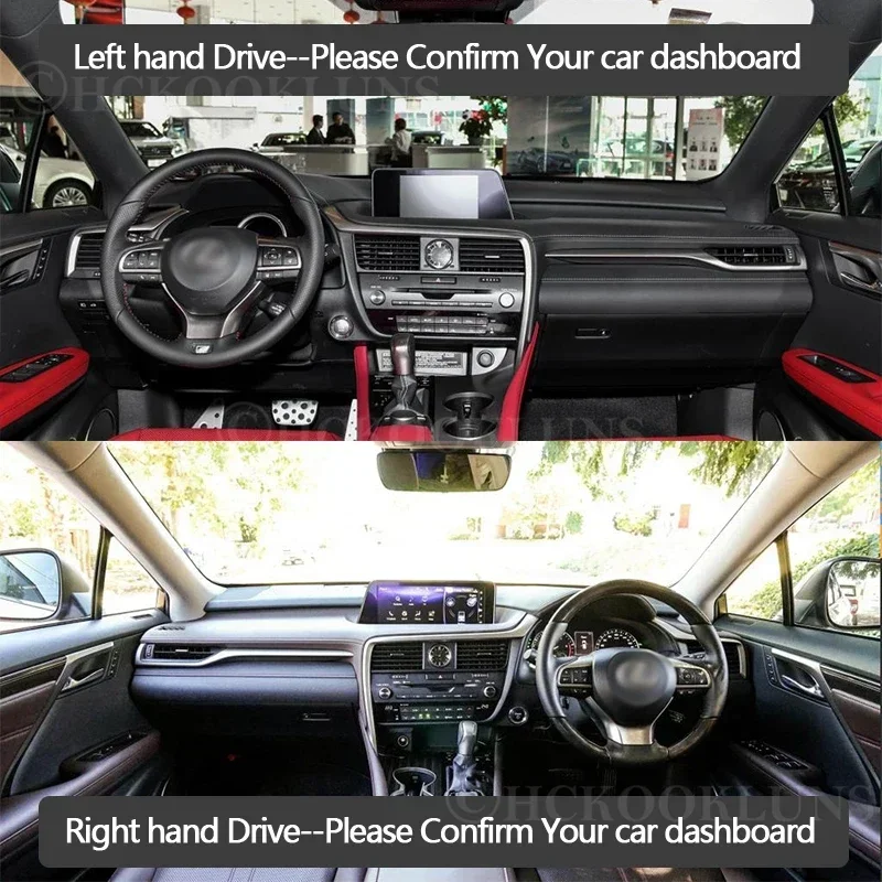 Car Accessories Dash Board Sunshade Carpet RX200t RX350 RX450h 350 New Dashboard Cover Protect Pad for Lexus RX 2016~2020 AL20