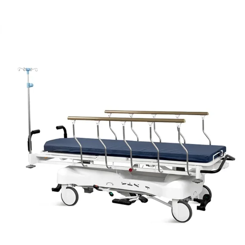 

Durable Hydraulic 5 Function Adjustable Operation Stretcher Manual Patient Transport Trolley