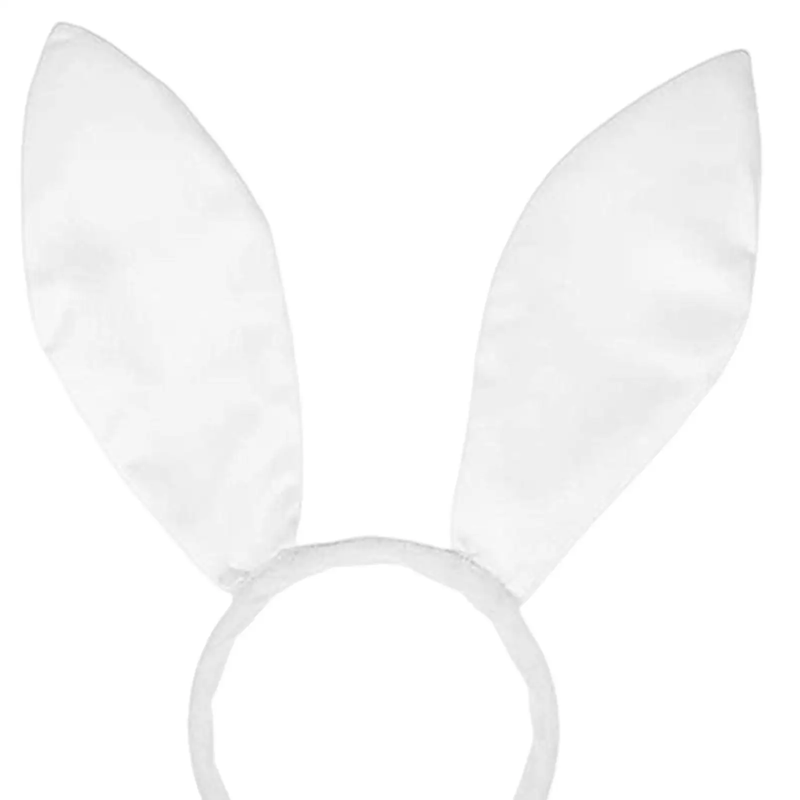 Damen Hasenkostüm Ohr Stirnband Kaninchenschwanz Hasenmädchen Cosplay Kostüm Partys mit Tiermotiven für Halloween Kinder Erwachsene