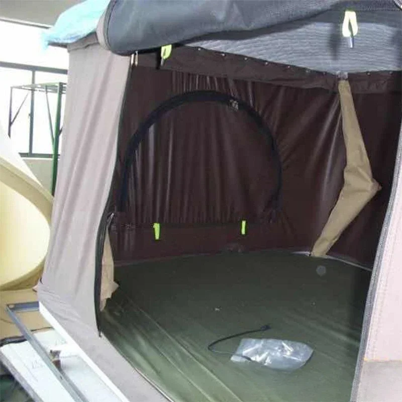 

Car tent, car tent, double rainproof thickened outdoor camping equipment, aluminum alloy roof tent