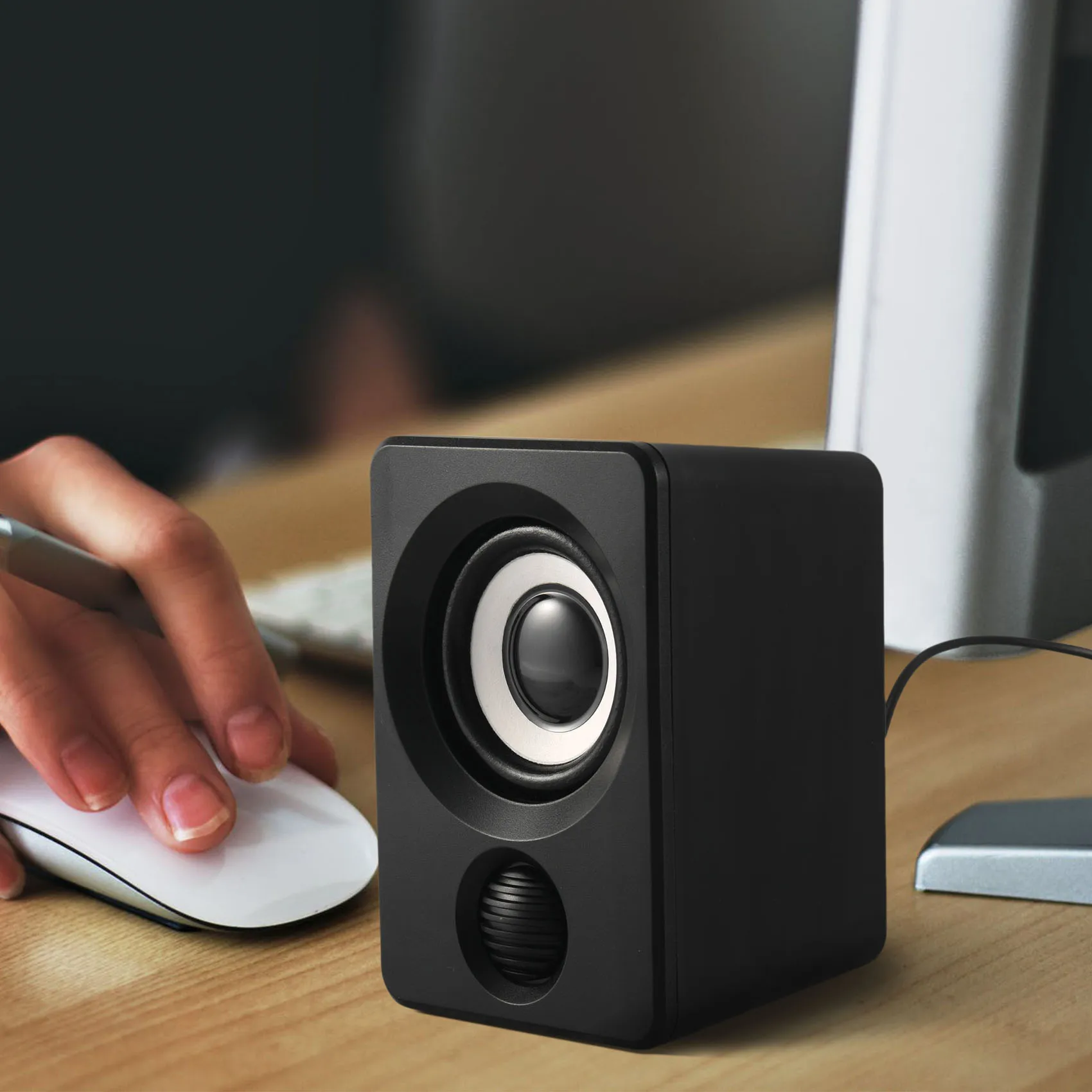 

Surround Computer Speakers with Stereo USB Wired Powered Multimedia Speaker for PC/Laptops/Smart Phone