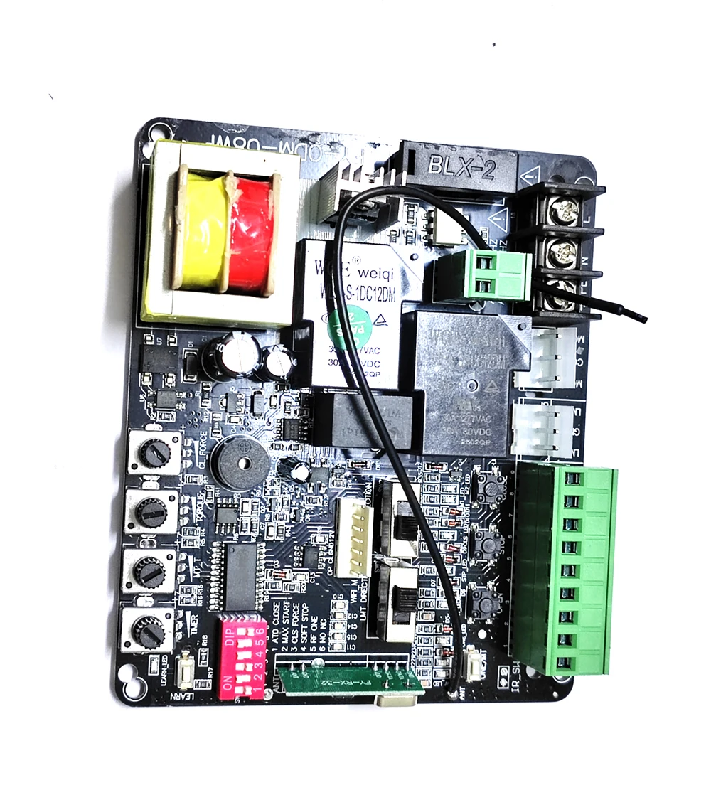 Soft Start stop 220V apricancello scorrevole NC NO finecorsa piastra motore scheda controller circuito stampato