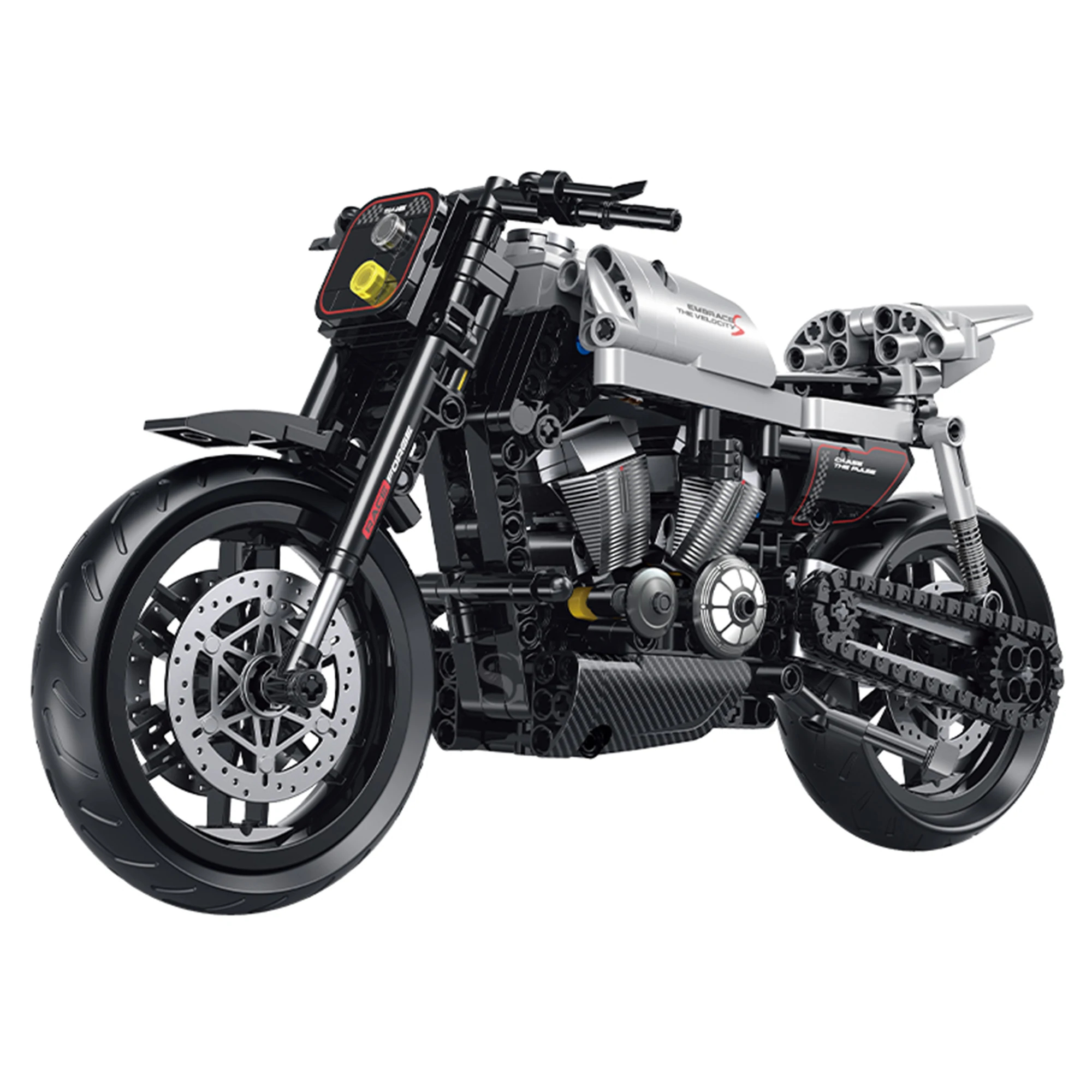 

City Racer Building Blocks Motorcycle MOC 533pcs 1:8 Technical Speed Sports Motorbike Bricks Toys for Kids Adults Birthday Gifts