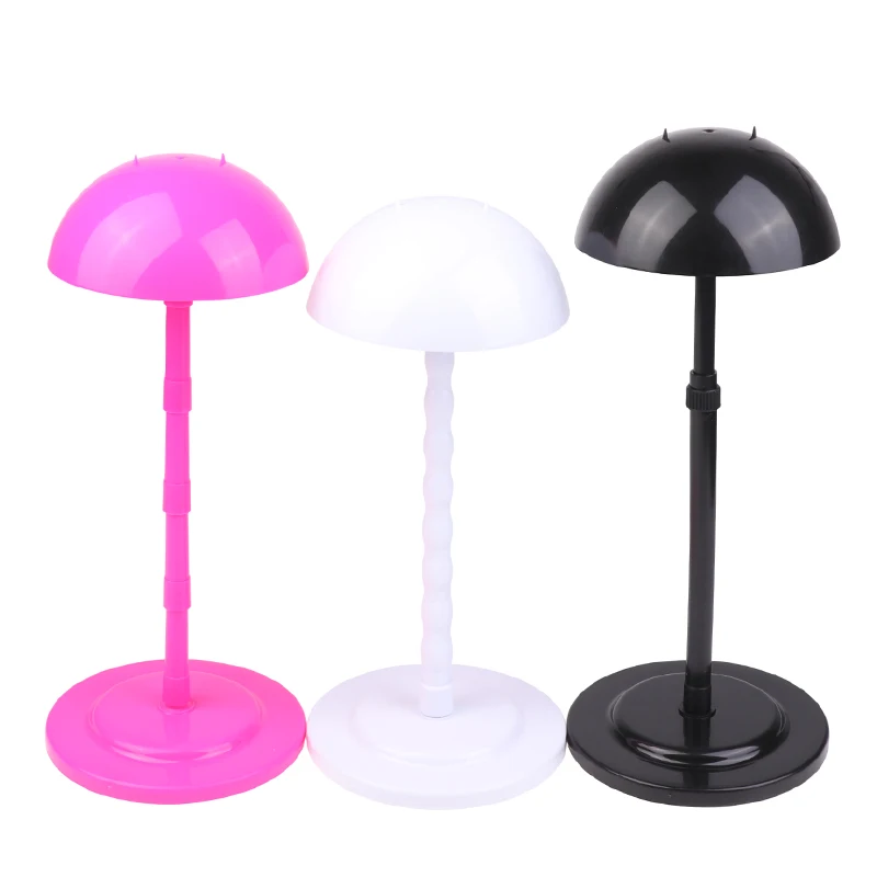 Wig Stand Wig Holder Adjustable Height, Portable Stable Hair Organizer No Slip Wig Storage Wig Display Holder