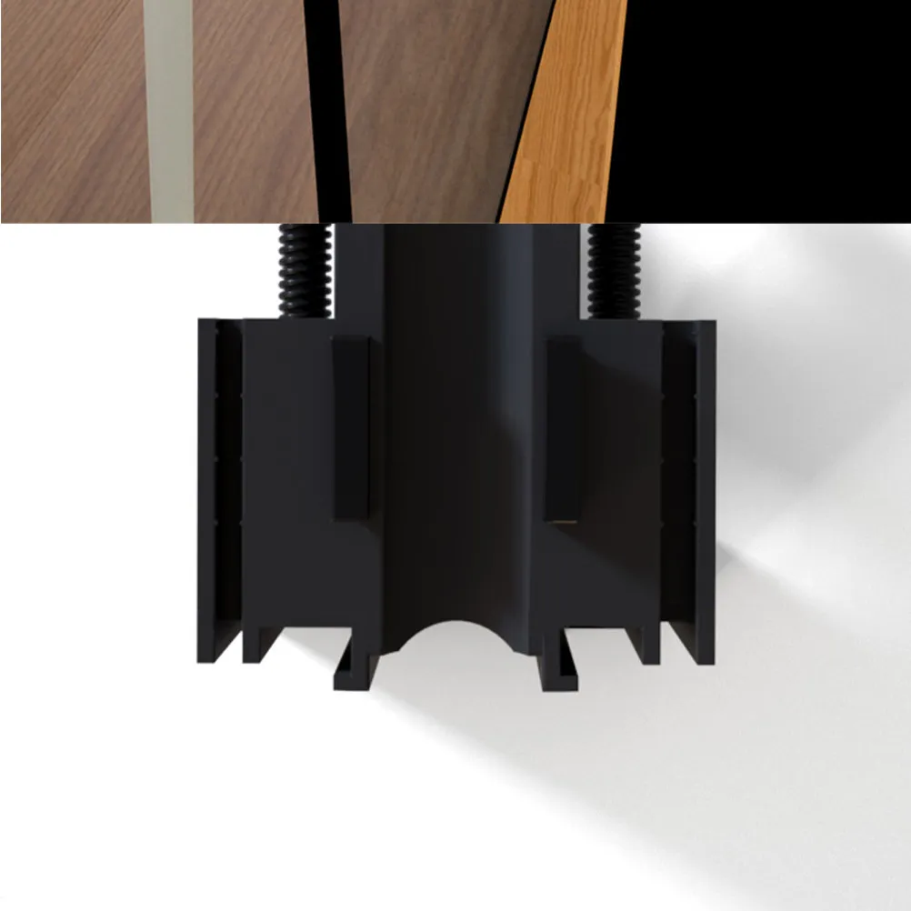 Black Acrylic Filter Pipe Clamp Aquarium Inlet Outlet Holder Fish Tank Clamp Fixed Clip Water Filter Holder Aquarium Fixed Clip